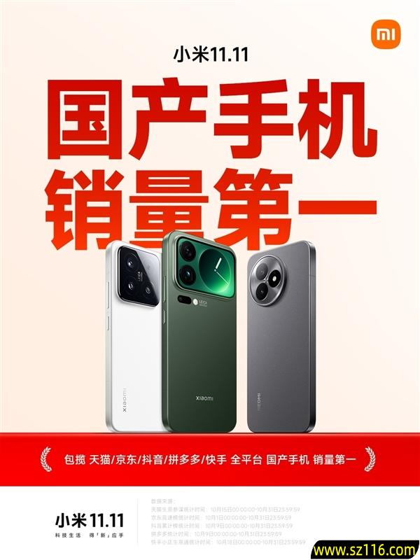 小米17 Pro Max包揽多平台国产手机6K+价位段冠军:销量、销售额都第一