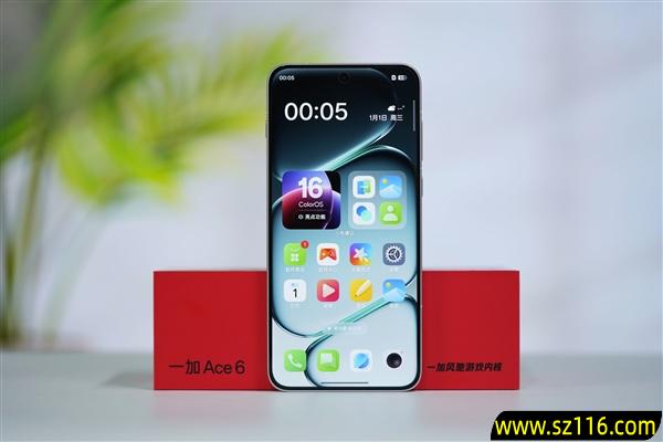 同档唯一165Hz超高刷直屏!一加Ace 6图赏
