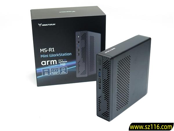 铭凡推旗下首款Arm迷你机MS-R1:基于国产此芯P1!配备PCIe x16插槽