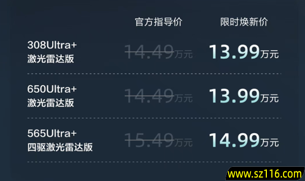 激光雷达辅助驾驶终身免费 东风奕派eπ007+上市：13.99万起