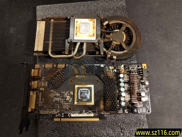 拆开后触目惊心!被吸烟者用了17年的9800GT显卡:看一眼感觉要得肺癌