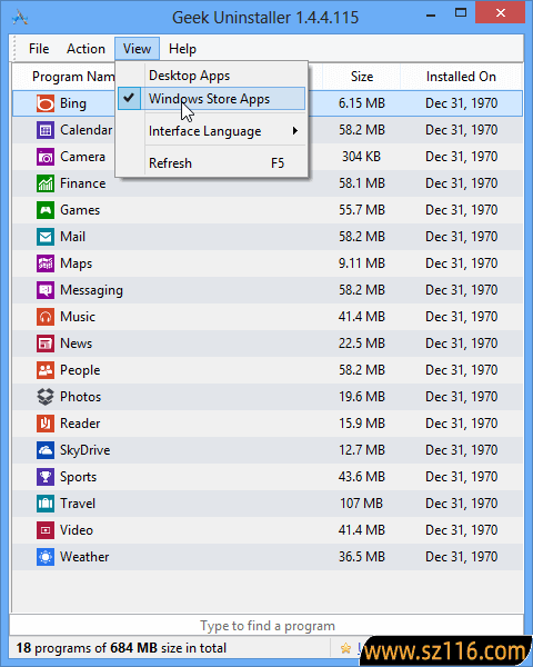 Geek Uninstaller v1.5.3.170 卸载工具最新单文件版