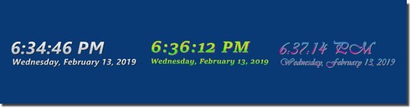 DesktopDigitalClock(桌面数字时钟)v4.04
